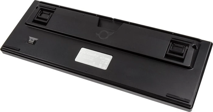 Ducky One TKL PBT schwarz, LEDs RGB, MX SPEED RGB Silver, USB, DE