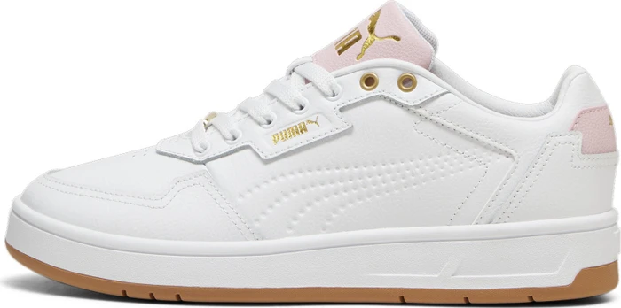Puma Court Classic Lux puma white/mauve mist/puma gold (Damen)