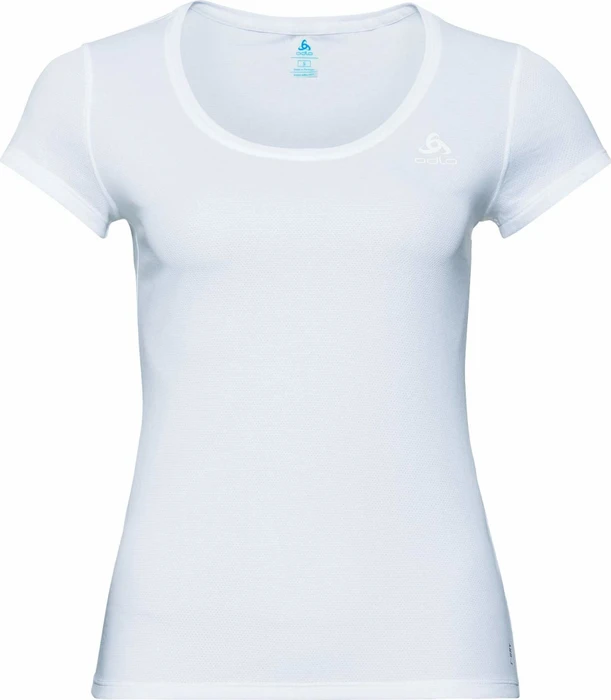 Odlo Active F-Dry Light Funktionsshirt kurzarm weiß (Damen)
