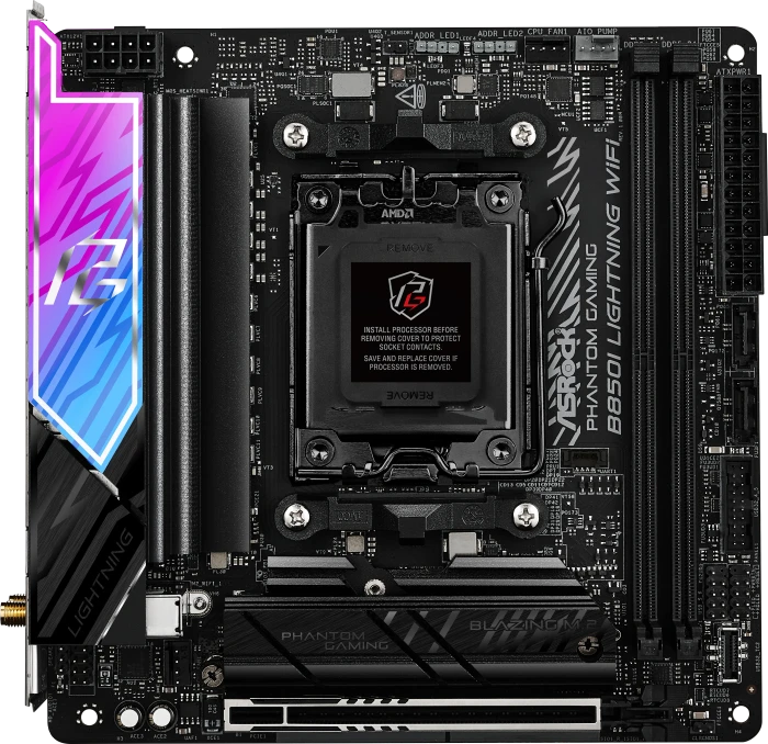 ASRock Phantom Gaming B850I Lightning WiFi (AMD AM5)