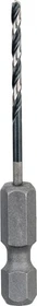 Bosch Professional PRO Metal HSS-G Impact Spiralbohrer, 2x24x60mm, 1 Stück