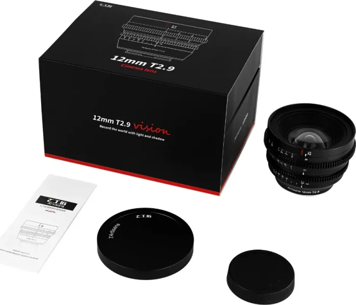 7artisans Vision 12mm T2.9 Cinema für Fujifilm X