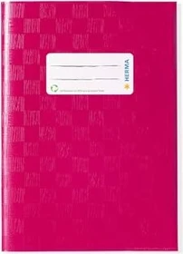 Herma Heftschoner Kunststoff, A5, pink, 25er-Pack