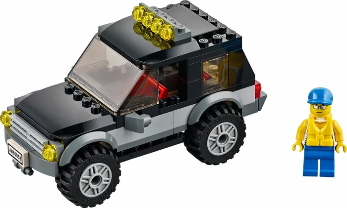 LEGO City Starke Fahrzeuge - Geländewagen mit Wasserfahrzeugen