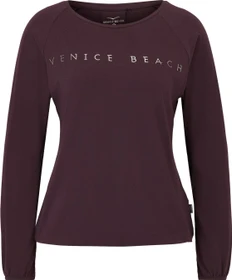 Venice Beach Rylee Shirt langarm dark grape (Damen)