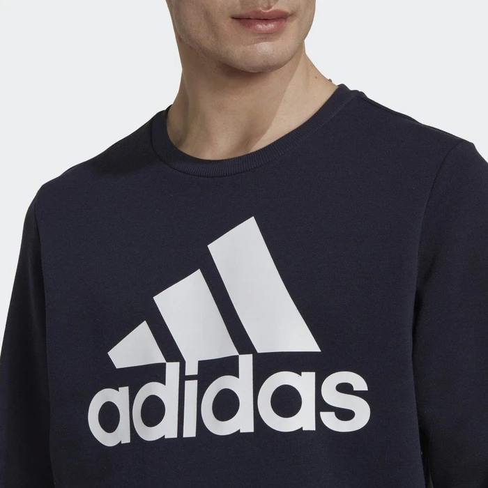 adidas Essentials Big Logo Sweatshirt legend ink/white (Herren)