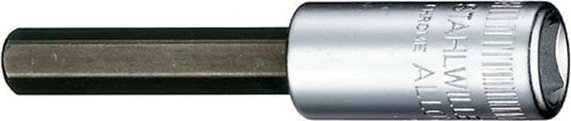 Stahlwille 44a INHEX Innensechskant Steckschlüssel 1/4" zöllig, 1/4"x55mm