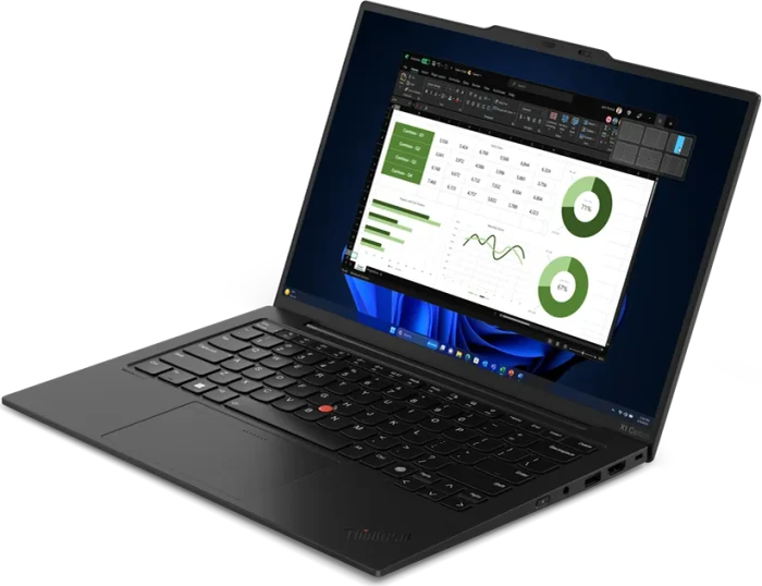 Lenovo ThinkPad X1 Carbon G12, Black Paint, Core Ultra 5 125U, 32GB RAM, 1TB SSD, DE