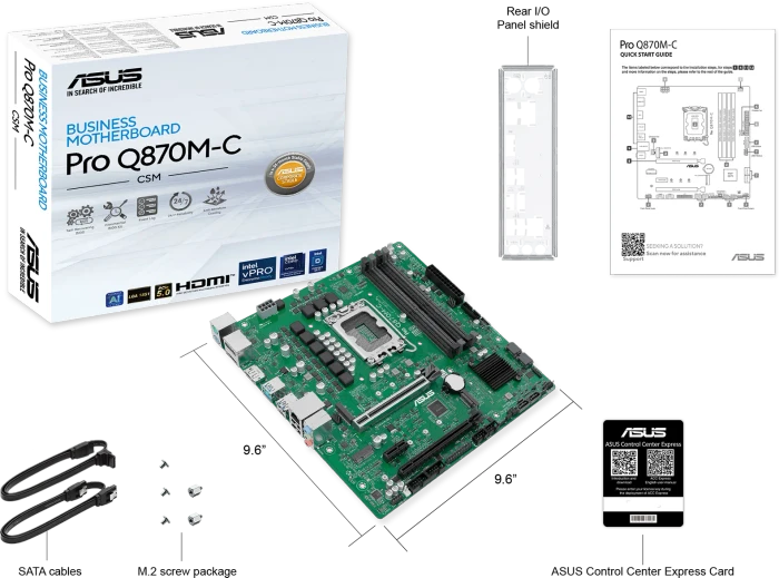 ASUS Pro Q870M-C-CSM (Intel 1851)