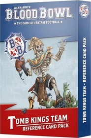 Games Workshop Warhammer Blood Bowl - Reference Card Pack: Tomb Kings Team (EN)