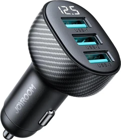 Joyroom Digital Display Car Charger 17W schwarz