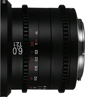 Laowa 6mm T2.1 Zero-D Cine für Micro-Four-Thirds