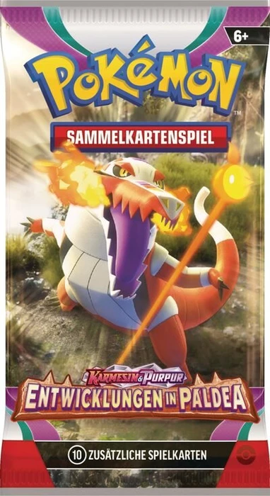 Pokémon - Karmesin & Purpur Entwicklungen in Paldea Booster