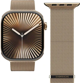 Vonmählen Milanaise Loop 2 für Apple Watch 49mm sunset gold