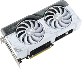 ASUS Dual GeForce RTX 4070 SUPER White OC, DUAL-RTX4070S-O12G-WHITE, 12GB GDDR6X, HDMI, 3x DP