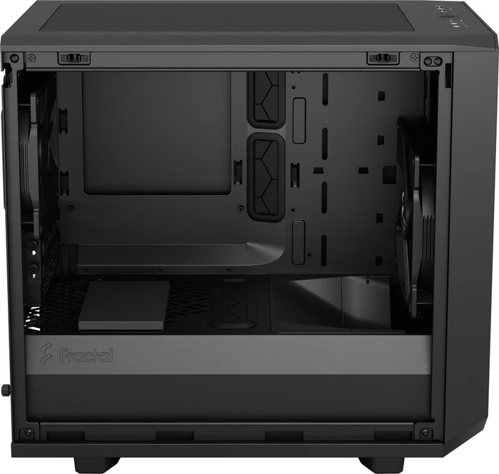 Fractal Design Meshify 2 Nano Black TG Dark Tint, Glasfenster, Mini-ITX