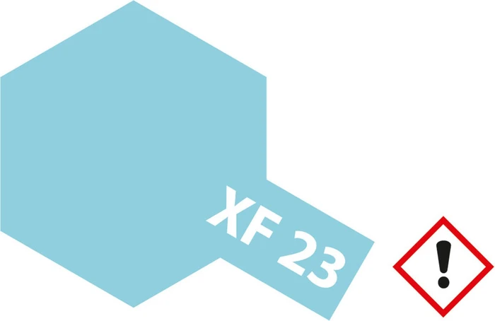 Tamiya Acrylic Paint XF-23 light blue, 23ml