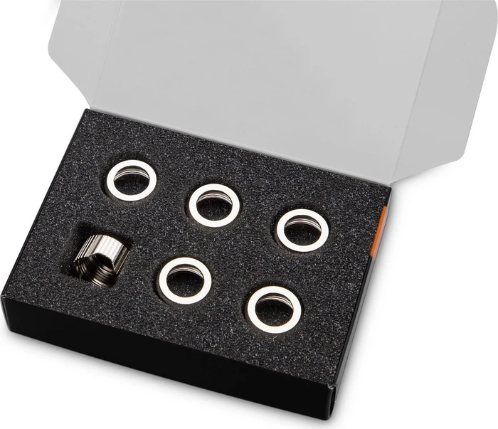 EK Water Blocks EK-Torque Compression Ring HDC 12, Nickel, 6er-Pack
