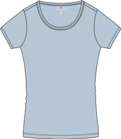 CMP Rundausschnitt Funktionsshirt kurzarm sky blue (Damen)