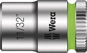 Wera 8790 HMA Zyklop Außensechskant Steckschlüssel 1/4" zöllig, 11/32"x23mm