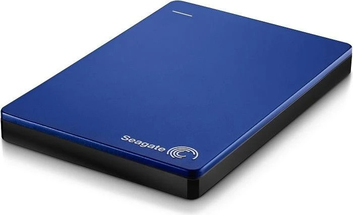 Seagate Backup Plus Slim Portable, blau, 1TB, USB 3.0 Micro-B