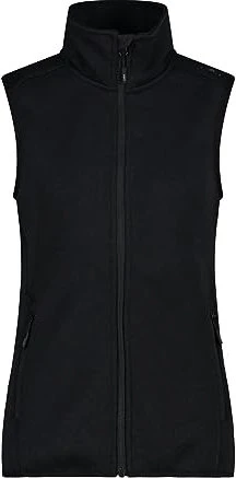 CMP Knit-Tech Fleece Weste nero/titanio (Damen)
