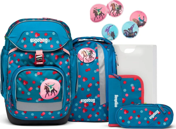 Ergobag Pack VoltiBär 2024 Schulrucksack-Set, 6-tlg.