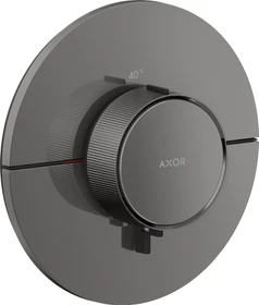 Hansgrohe Axor ShowerSelect ID rund Thermostat polished black chrome