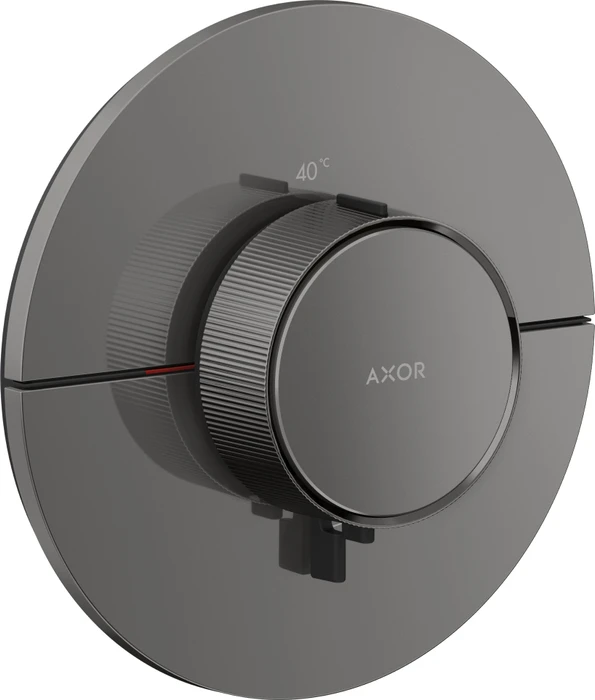 Hansgrohe Axor ShowerSelect ID rund Thermostat polished black chrome