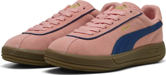 Puma Club Klassika Wildleder pink fruit/blazing blue/puma gold (Damen)