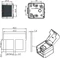 Roline / Secomp Value Outdoor Wandgehäuse für Keystone Module, grau, 2-Port Vorschaubild