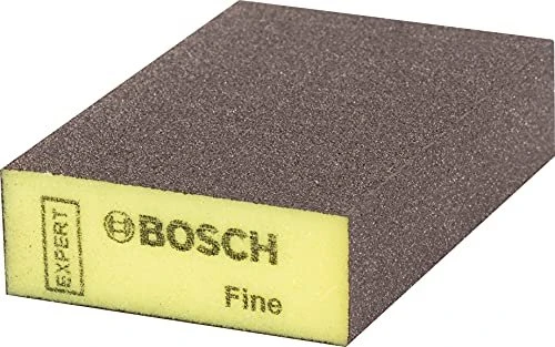 Bosch Professional EXPERT S471 Standard Schleifblock fein, 69x97mm, 20 Stück