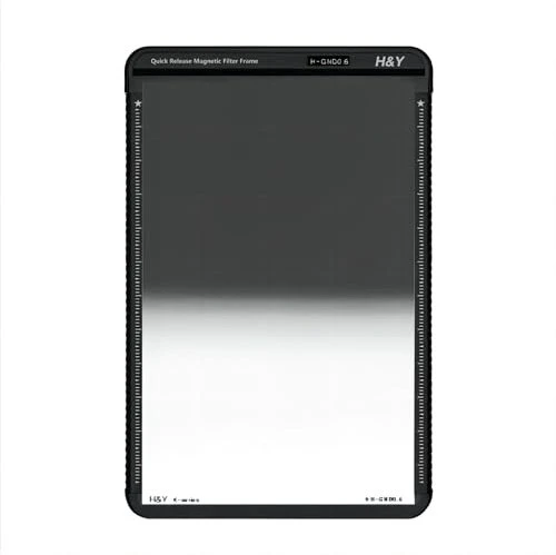 H&Y HD Hard GND Filter ND0,6 mit Magnetrahmen für Landschaftsfotografie