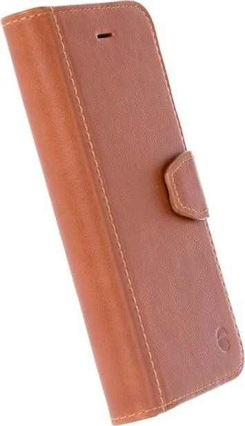 Krusell Sigtuna FolioWallet für Apple iPhone 7 cognac-braun