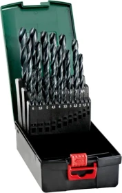 Metabo HSS-R Metallbohrer-Sortiment inkl. Werkzeugbox, 25-tlg.