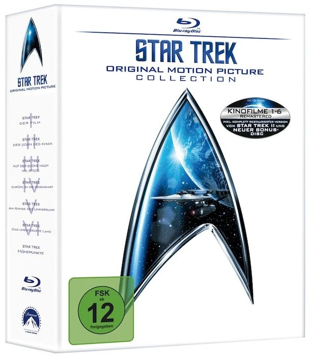 Star Trek Box (Filme 1-6) (Blu-ray)