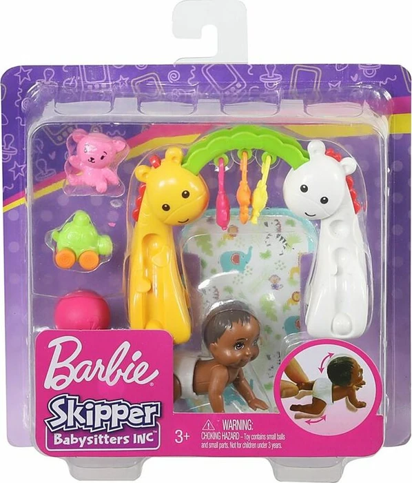 Mattel Barbie - Skipper Babysitters Inc. Krabbel- und Spielzeit Spielset