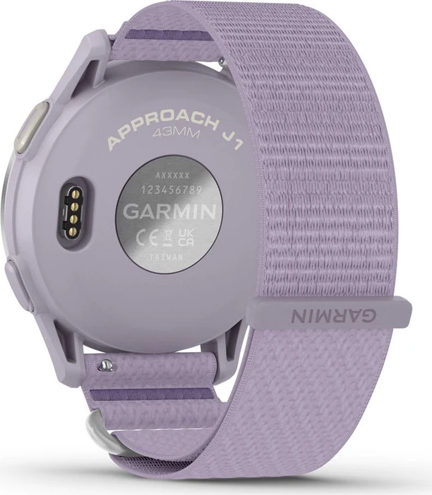 Garmin Approach J1 GPS-Golfuhr silver/lilac