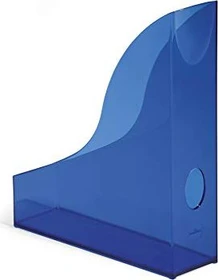 Durable Basic Stehsammler, A4, blau/transparent, 6er-Pack