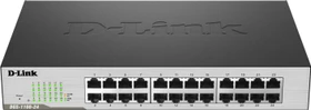 D-Link DGS-1100 Desktop Gigabit Smart Switch, 24x RJ-45
