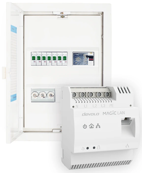 devolo Magic 2 LAN DINrail, G.hn, RJ-45