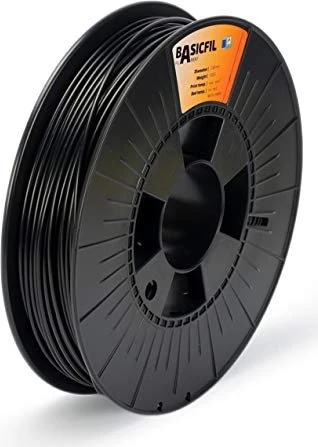 Basicfil ABS, black, Spule, 2.85mm, 500g