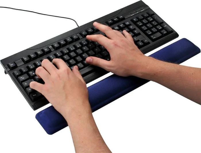 InLine Tastatur-Pad Gel, blau