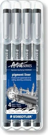 Staedtler Pigmentliner 308 sortiert, 4er-Set