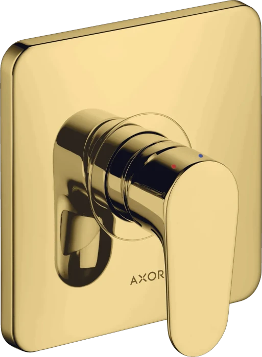 Hansgrohe Axor Citterio M Einhebel-Brausemischer Unterputz polished gold optic