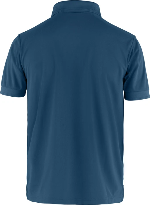 Fjällräven Crowley Pique Poloshirt kurzarm uncle blue (Herren)