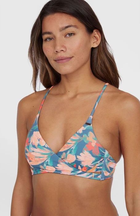 O'Neill Baay Bikini-Oberteil blue painted tropics (Damen)