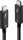 Lindy Thunderbolt 4 Kabel, 100W, schwarz, 2m (verschiedene Markenbezeichnungen) (31121)