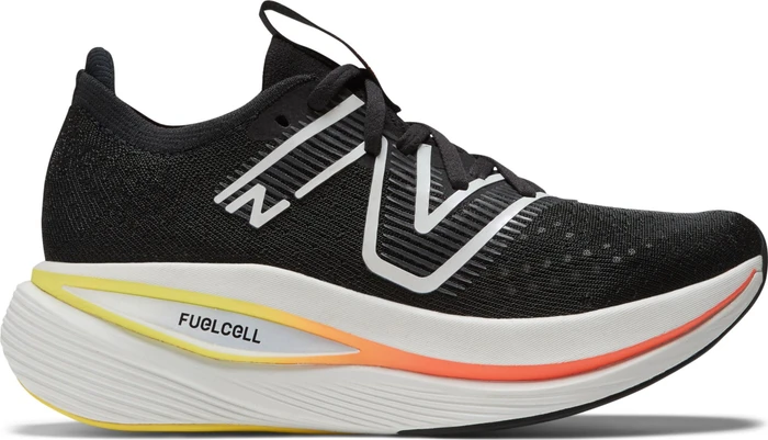 New Balance FuelCell SuperComp Trainer black/black metallic/neon dragonfly (Herren)