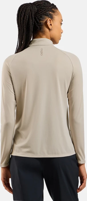 Odlo Essentials Ceramiwarm Laufshirt langarm silver cloud (Damen)